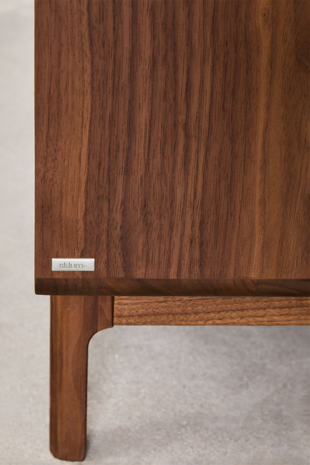 Bedside table FENUORA 50x40 cm, 2 drawers