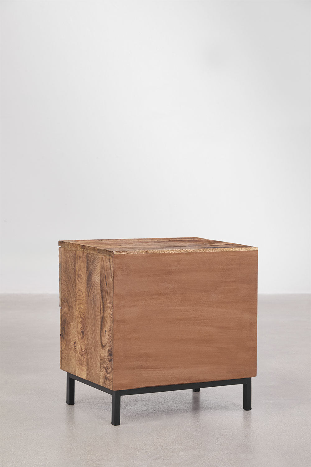Naktinė spintelė LOROURA 50x35 cm, mango mediena