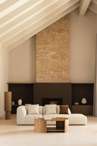 Modulinė kampinė sofa KARDENA, boucle spalva