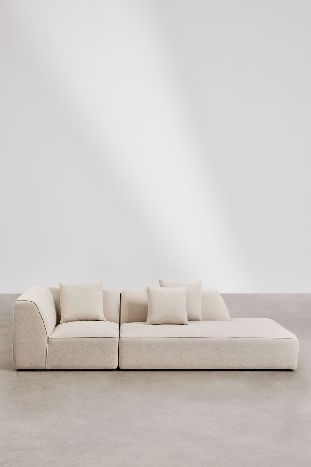 Modulinė kampinė sofa KARDENA bendras siluetas