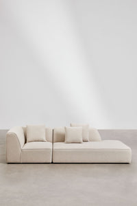 Modulinė kampinė sofa KARDENA bendras siluetas