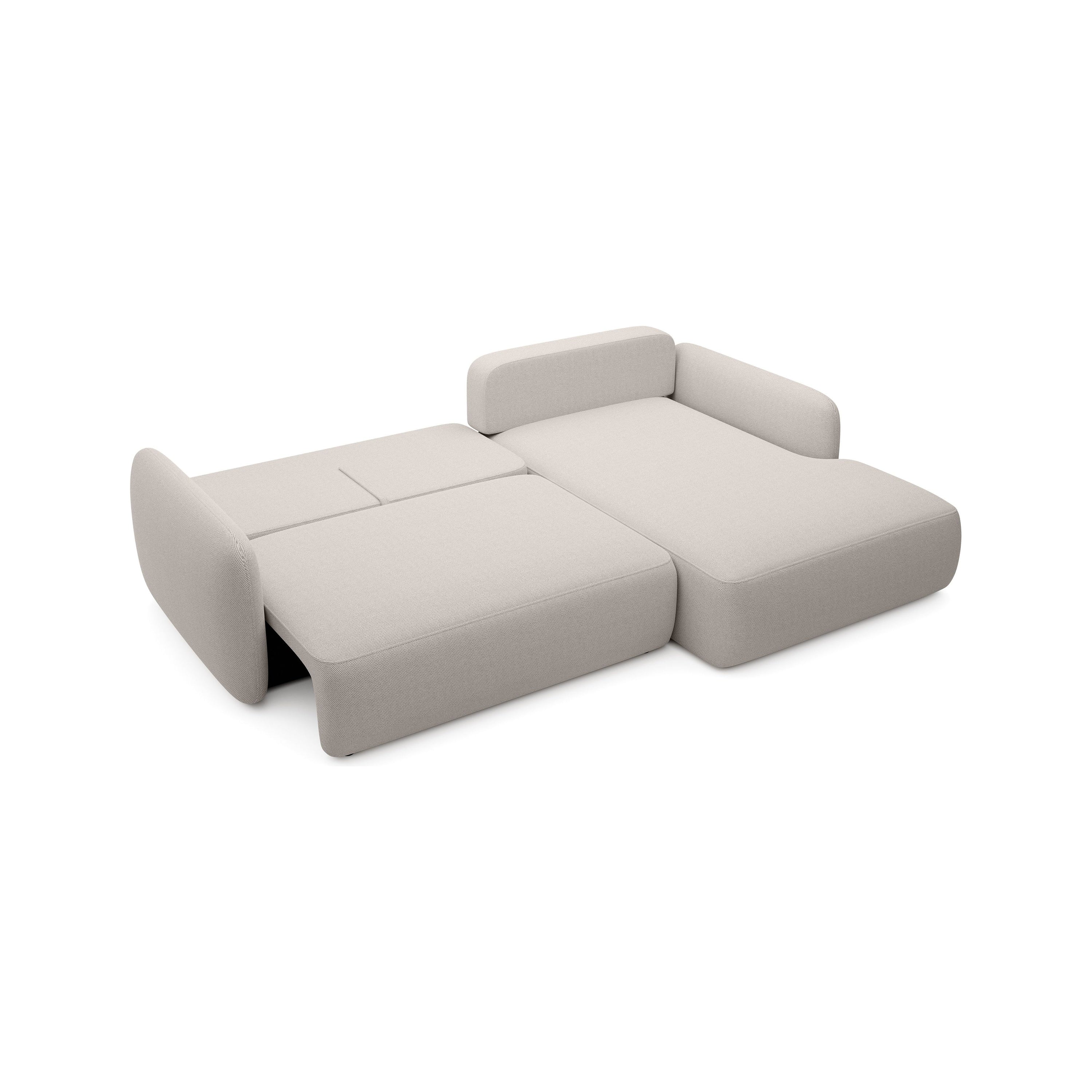 Kampinė sofa BILLY, smėlio spalva, dešininė dalis