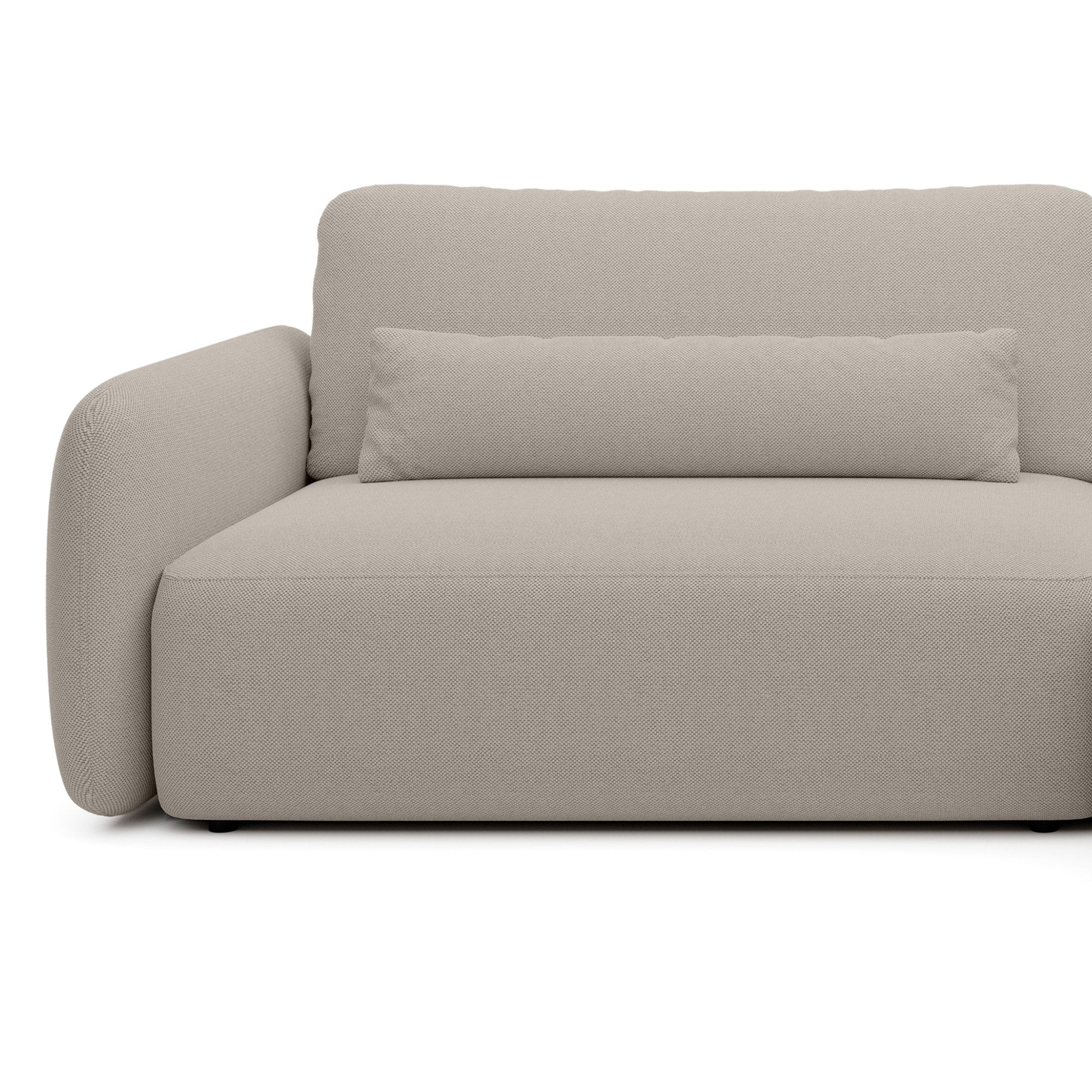 Kampinė sofa BILLY, smėlio pilka