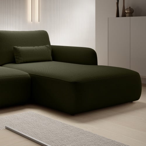 Kampinė sofa BILLY, žalia