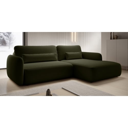 Kampinė sofa BILLY, žalia