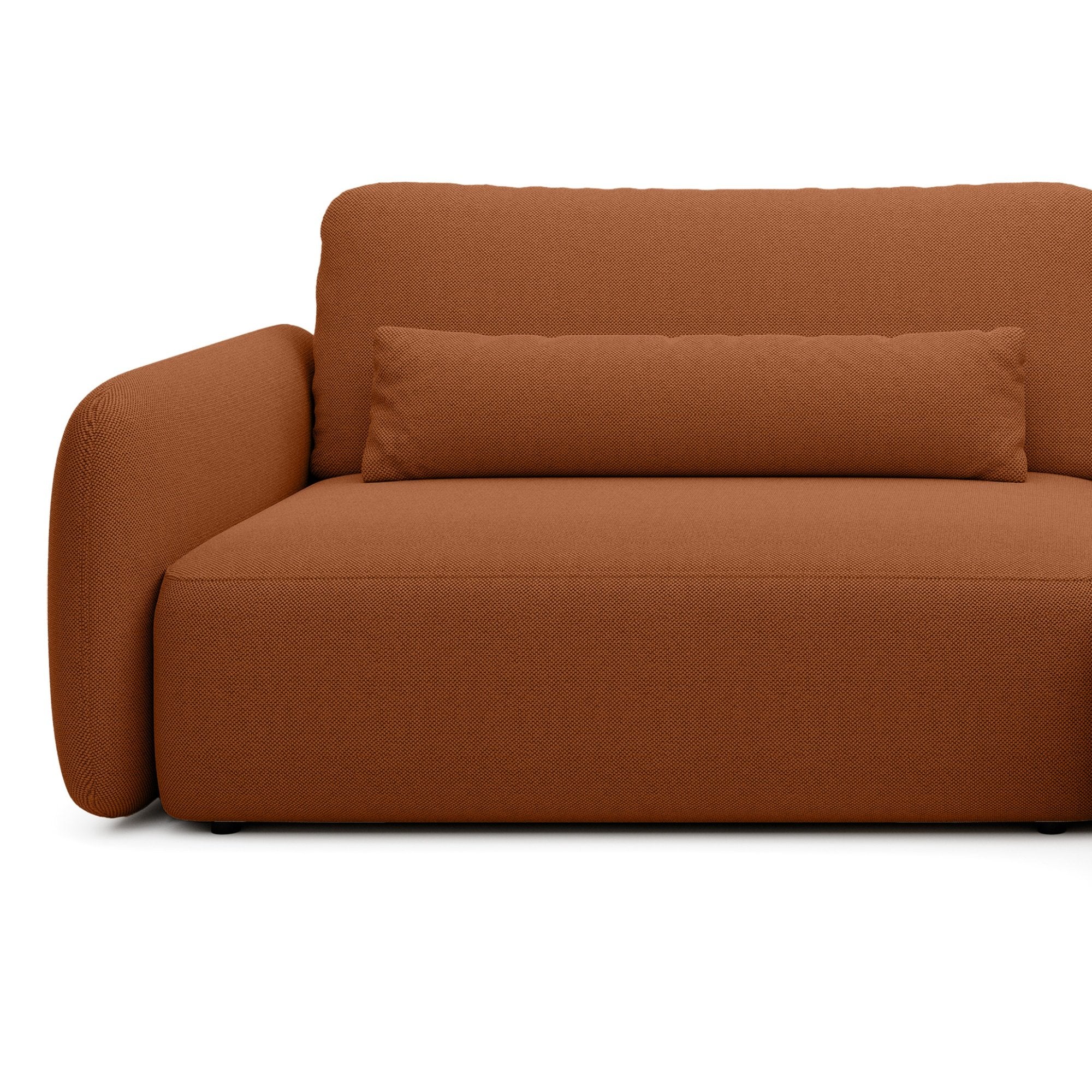 Kampinė sofa BILLY, vario spalva