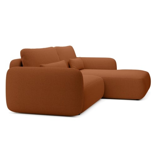 Kampinė sofa BILLY, vario spalva