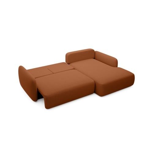 Kampinė sofa BILLY, vario spalva