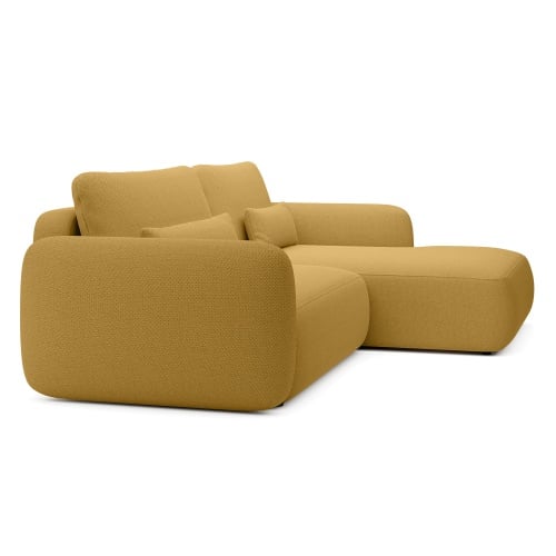 Kampinė sofa BILLY, garstyčių spalva
