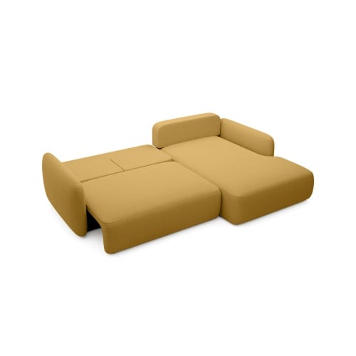 Kampinė sofa BILLY, garstyčių spalva