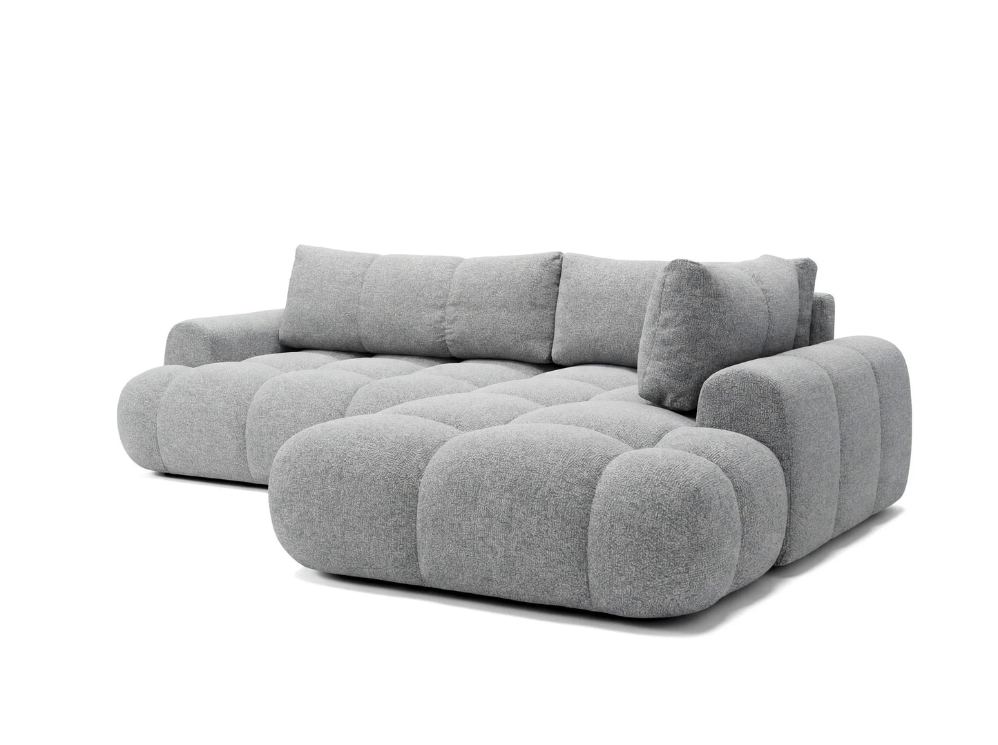 Kampinė sofa SKYLAR LONG, pilka