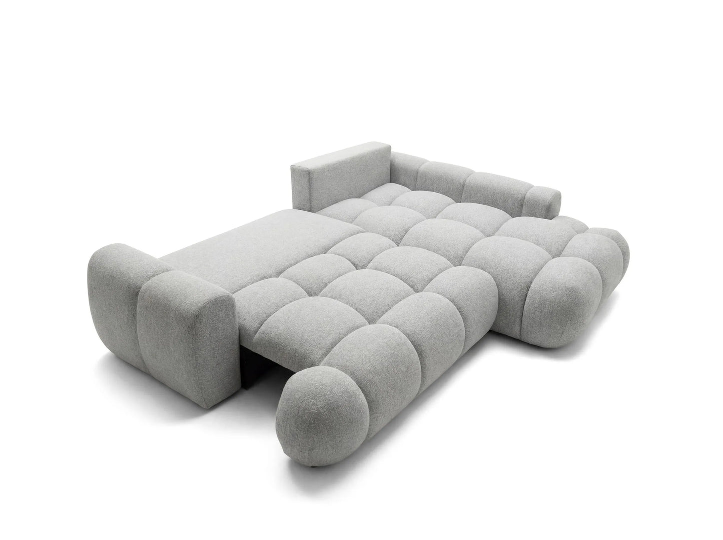 Kampinė sofa SKYLAR LONG, pilka
