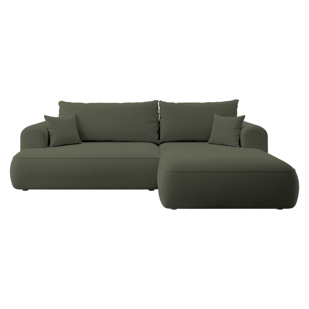 Kampinė sofa CORMAC, alyvuogių