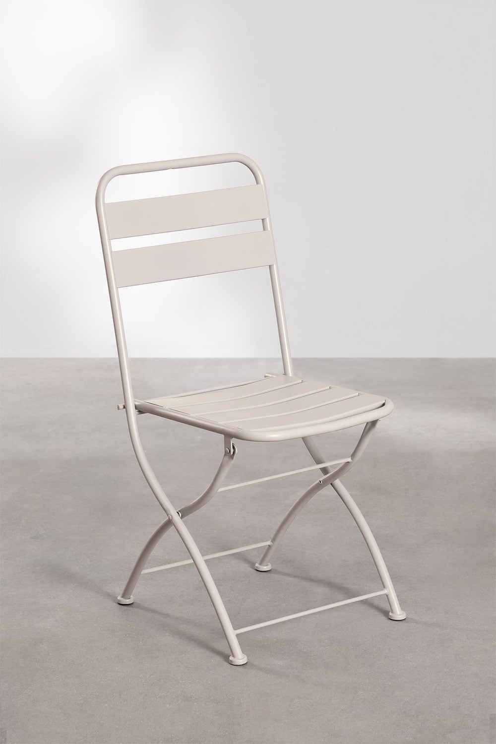 Foldable chair COLORO, cream