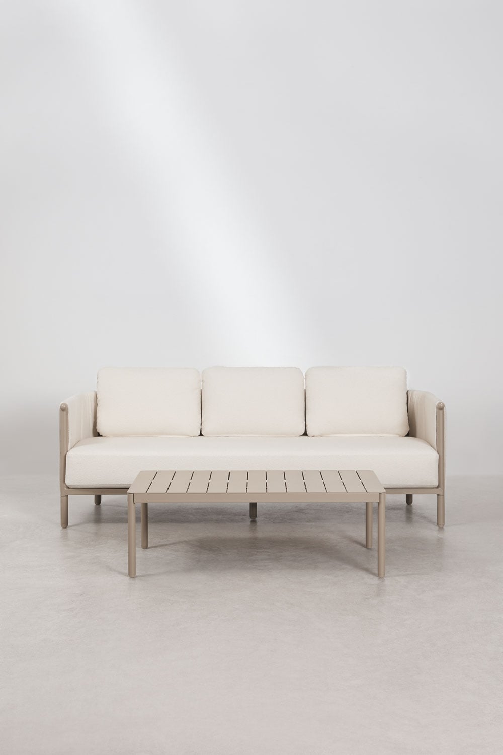 Outdoor furniture set DUNA, brown