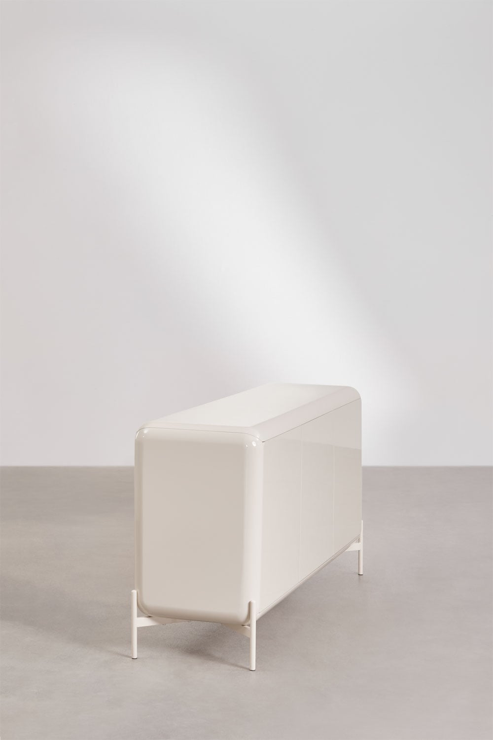 Kumode ADEMUA, balta MDF