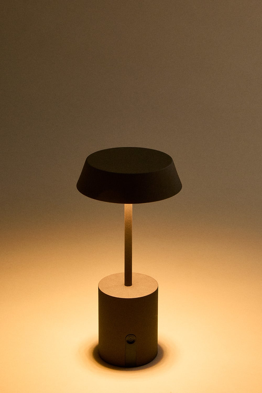 Āra galda lampa ULIANA, kafijas brūna