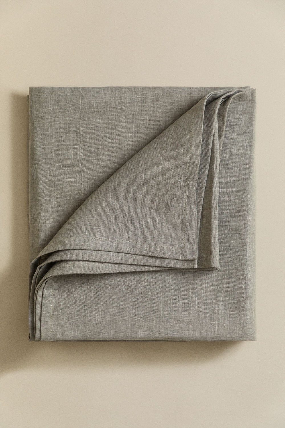 Lininė staltiesė ZENDERA, Bambuko žalia, 145x240