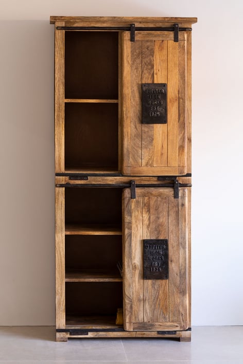 KIRVETURI mango wood cabinet