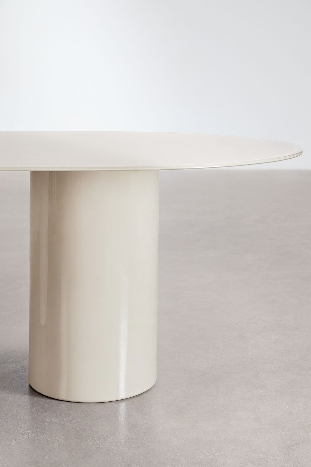 Valgomojo stalas ZIVOARO 220x110 cm, stiklas