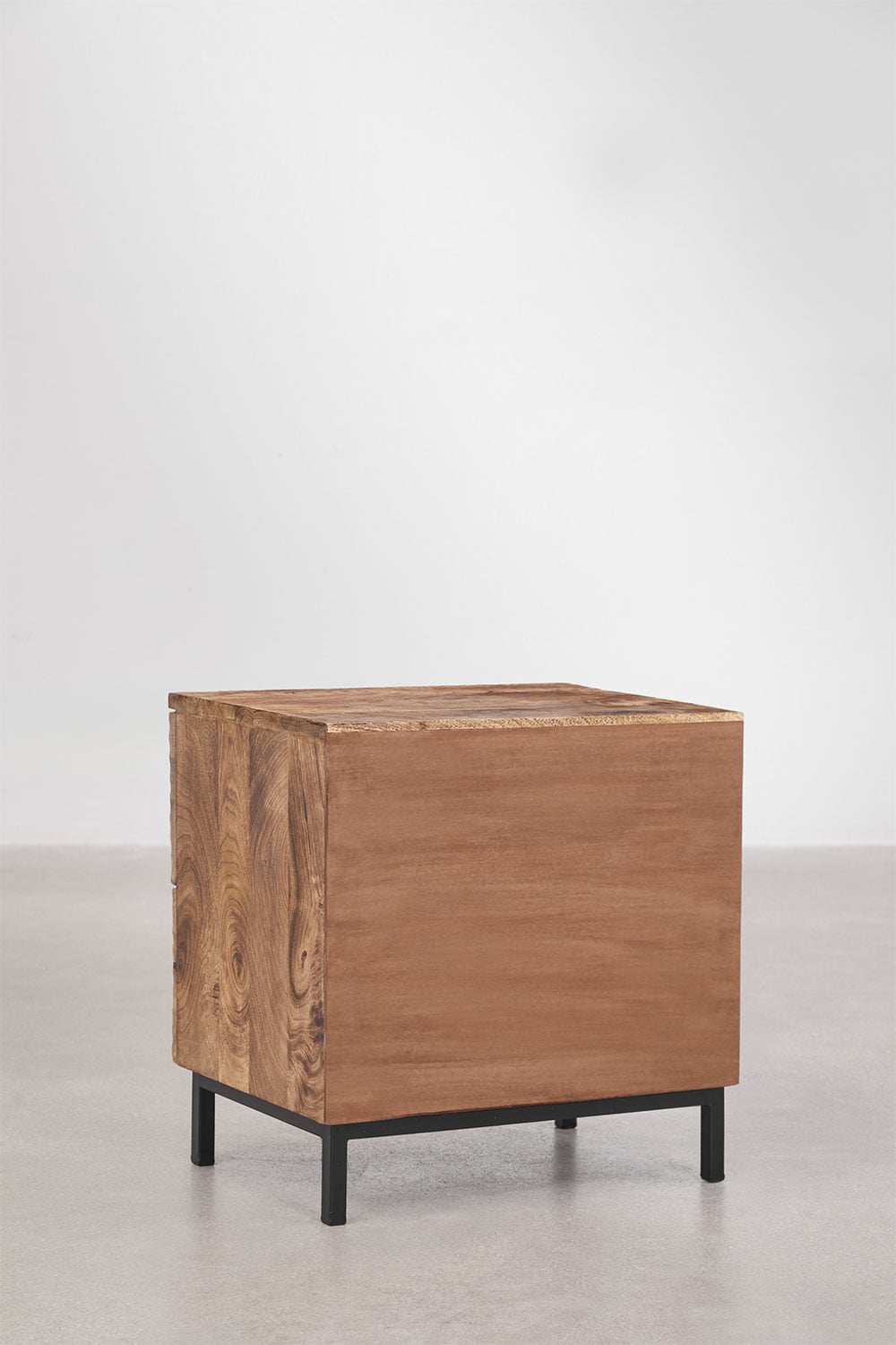 Nightstand LOROURA 50x35 cm, mango wood