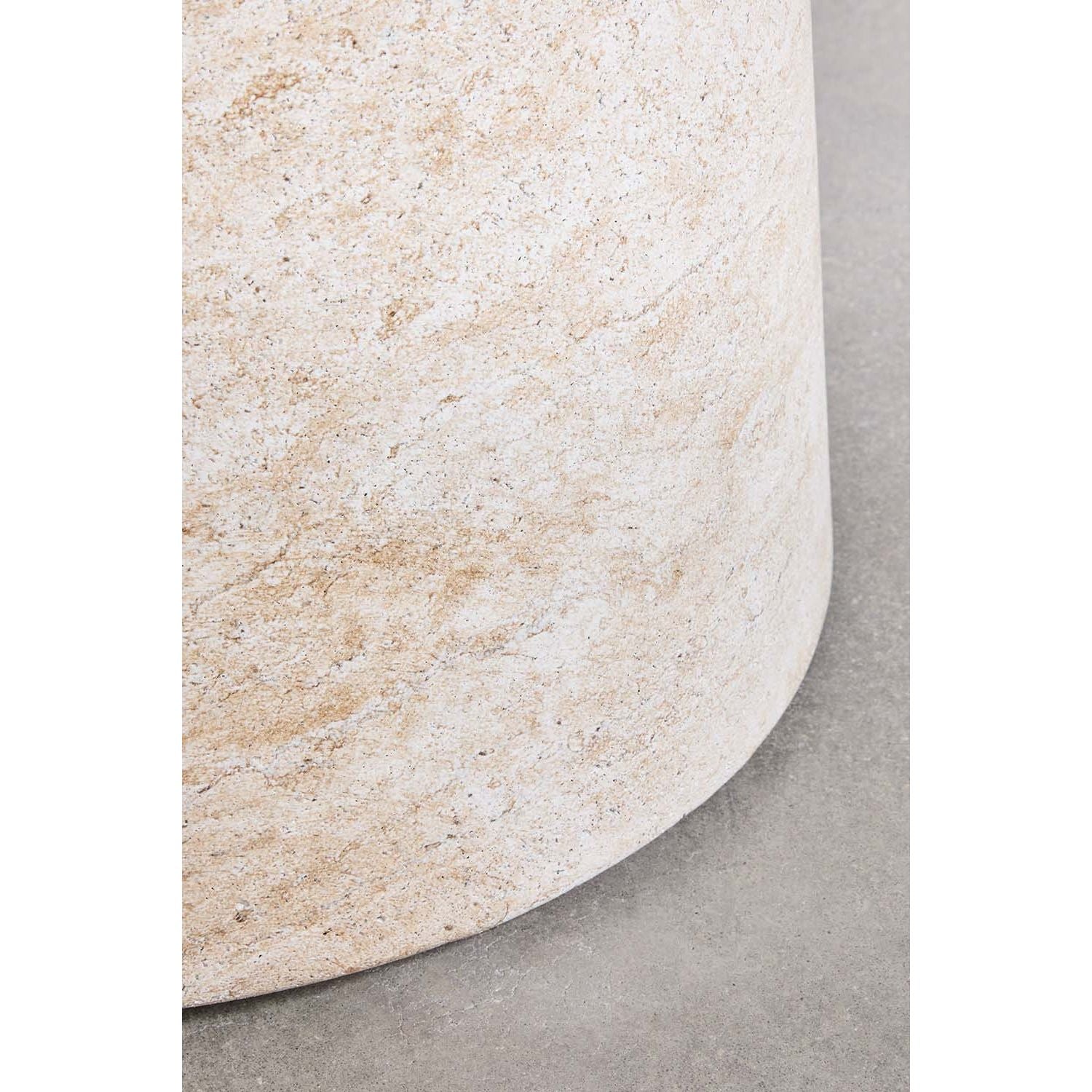 Apvalus cementinis stalas VILMA, Ø120 cm