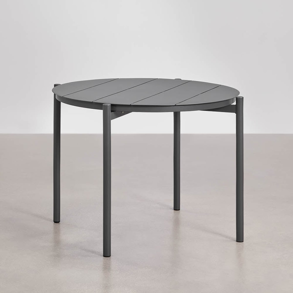 ALERO Round Outdoor Table, graphite gray, 110 cm