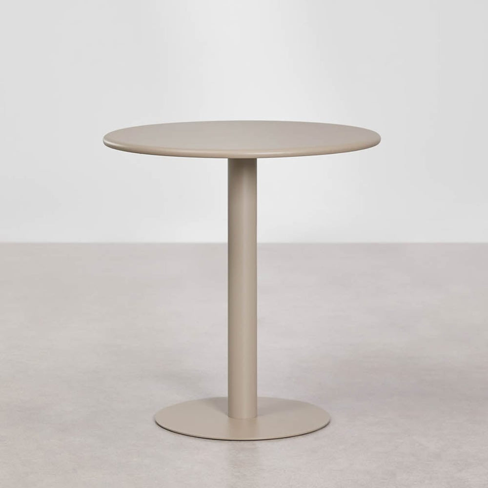 Round table MINTO, mocha brown