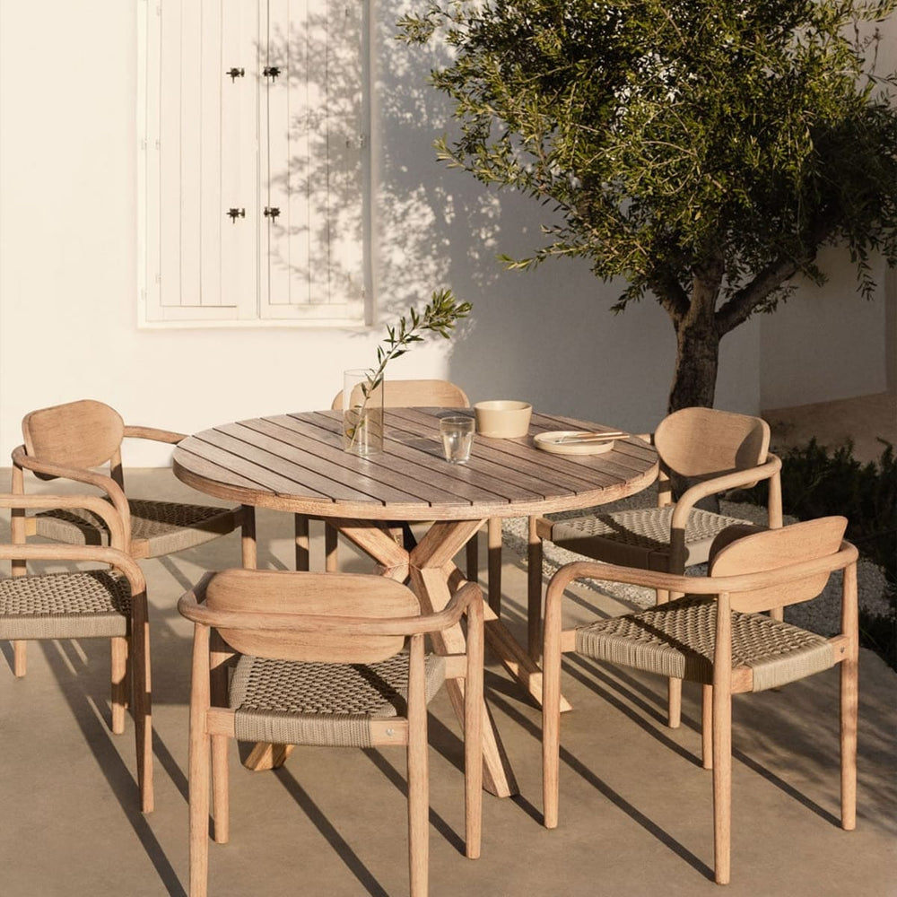 Apvalus stalas EUKALIPTO, eukaliptas (3 var.)