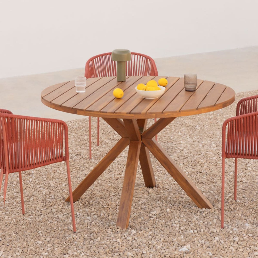 Apvalus stalas EUKALIPTO, akacija