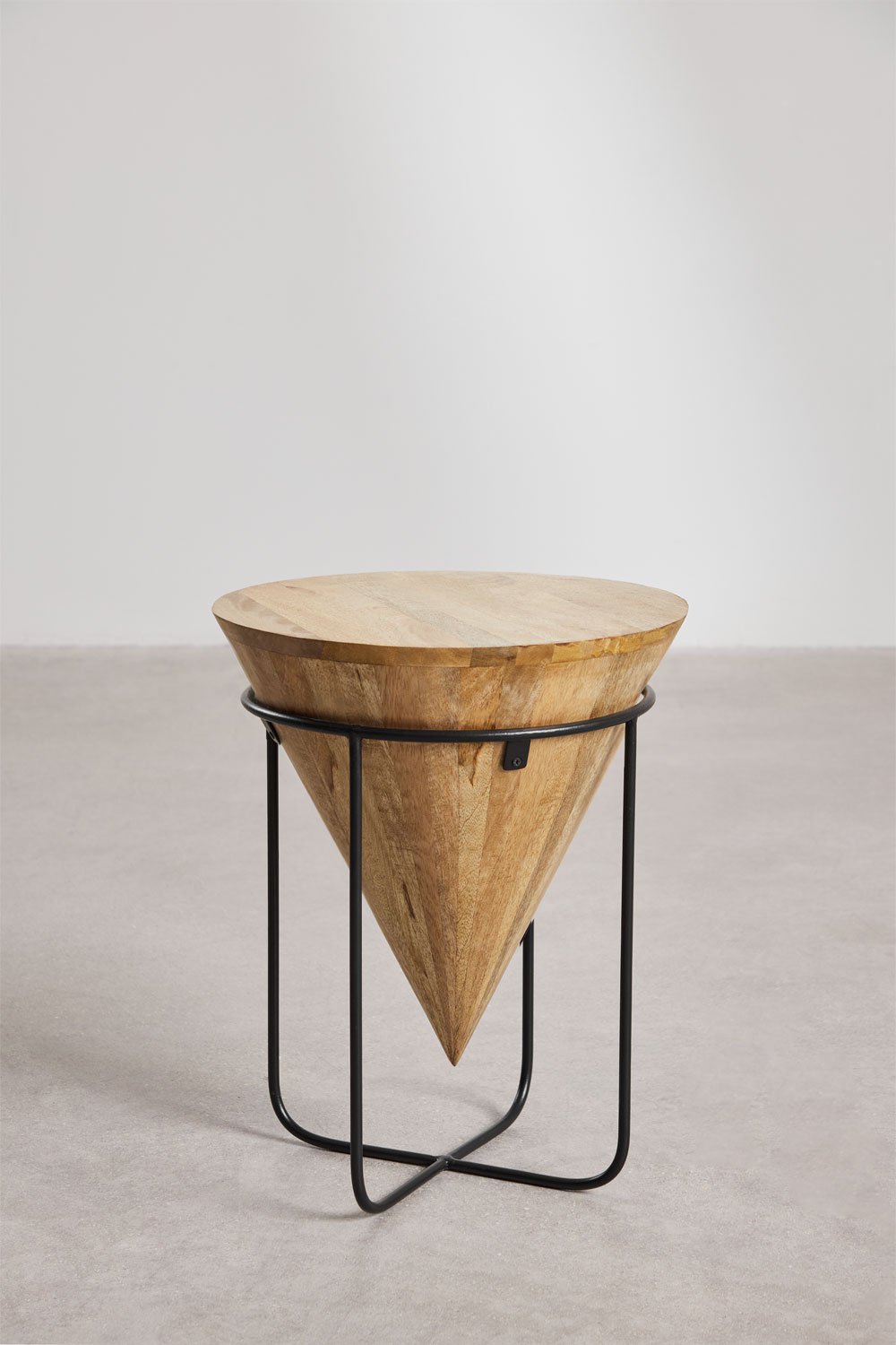 Šoninis staliukas PVETU, mango medžio