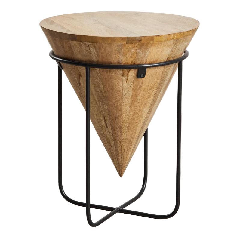 Šoninis staliukas PVETU, mango medžio