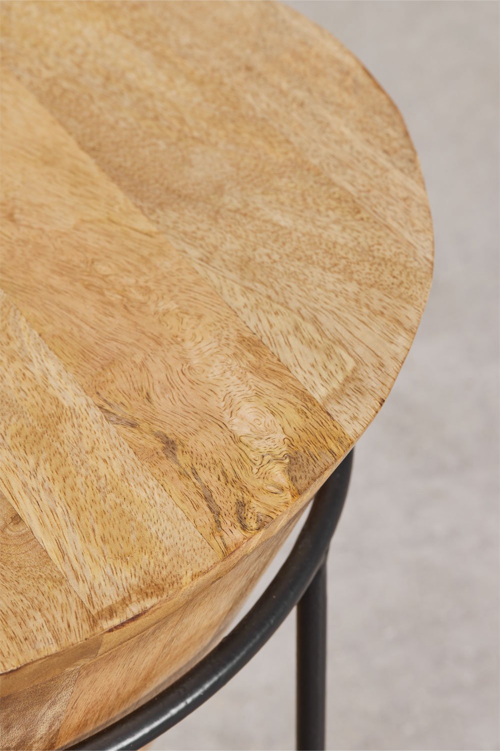 Šoninis staliukas PVETU, mango medžio