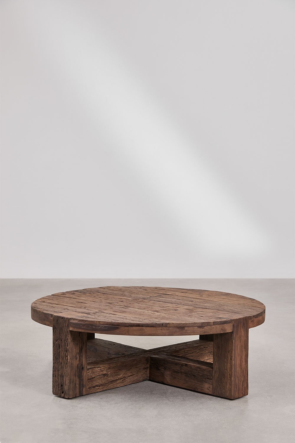 Staliukas JUMIRA, apvalus, perdirbta mediena, Ø120 cm