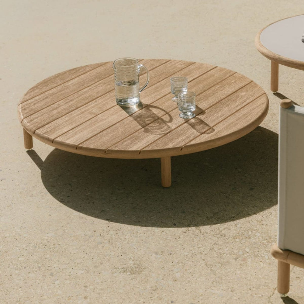 Coffee table AKORAS, light acacia brown (2 pcs.)