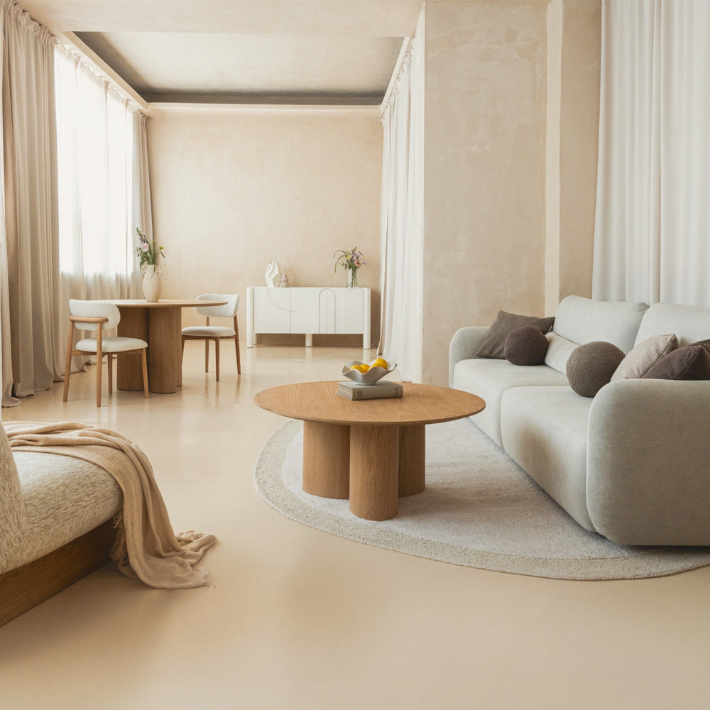 Coffee table ZILION, oak, 100 cm