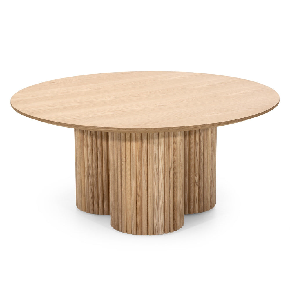 Coffee table BERAIL, oak with slats