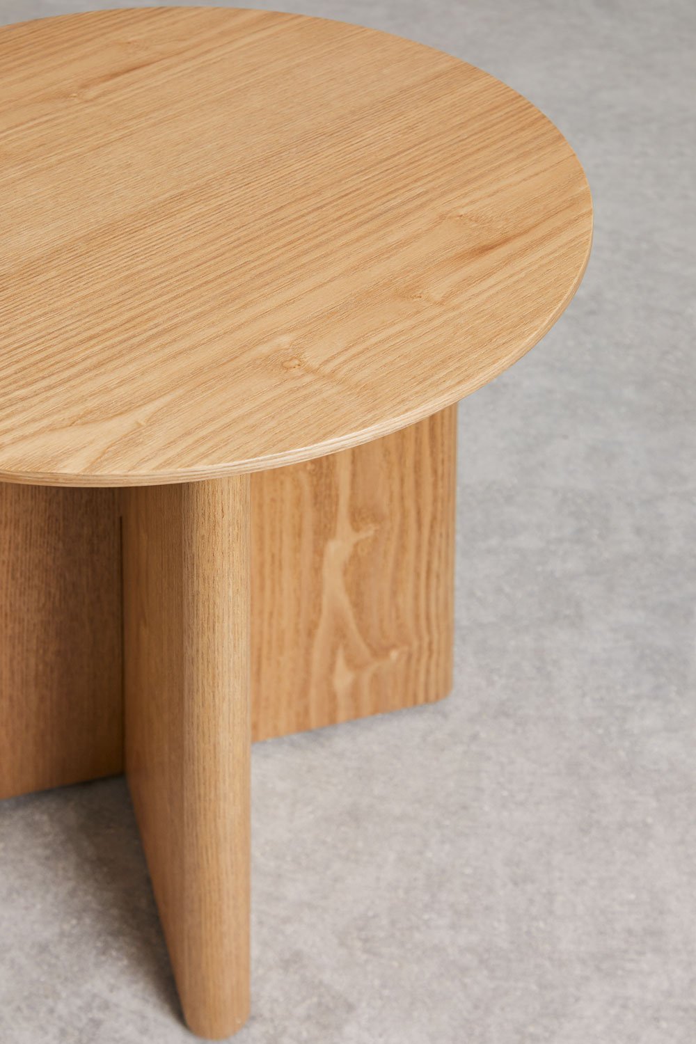 Pagalbinis staliukas SRIENDE, MDF ir uosio faneruotė