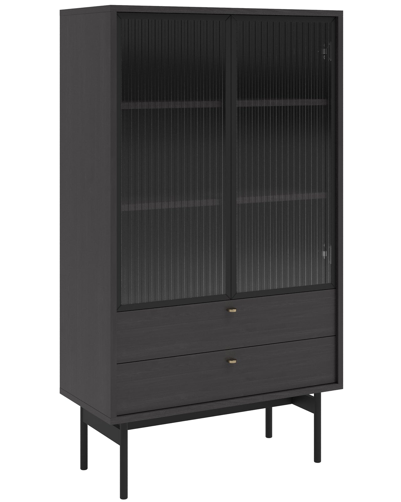 Žema vitrina OLAR, uosio, 85 cm