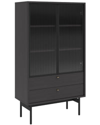 Žema vitrina OLAR, uosio, 85 cm