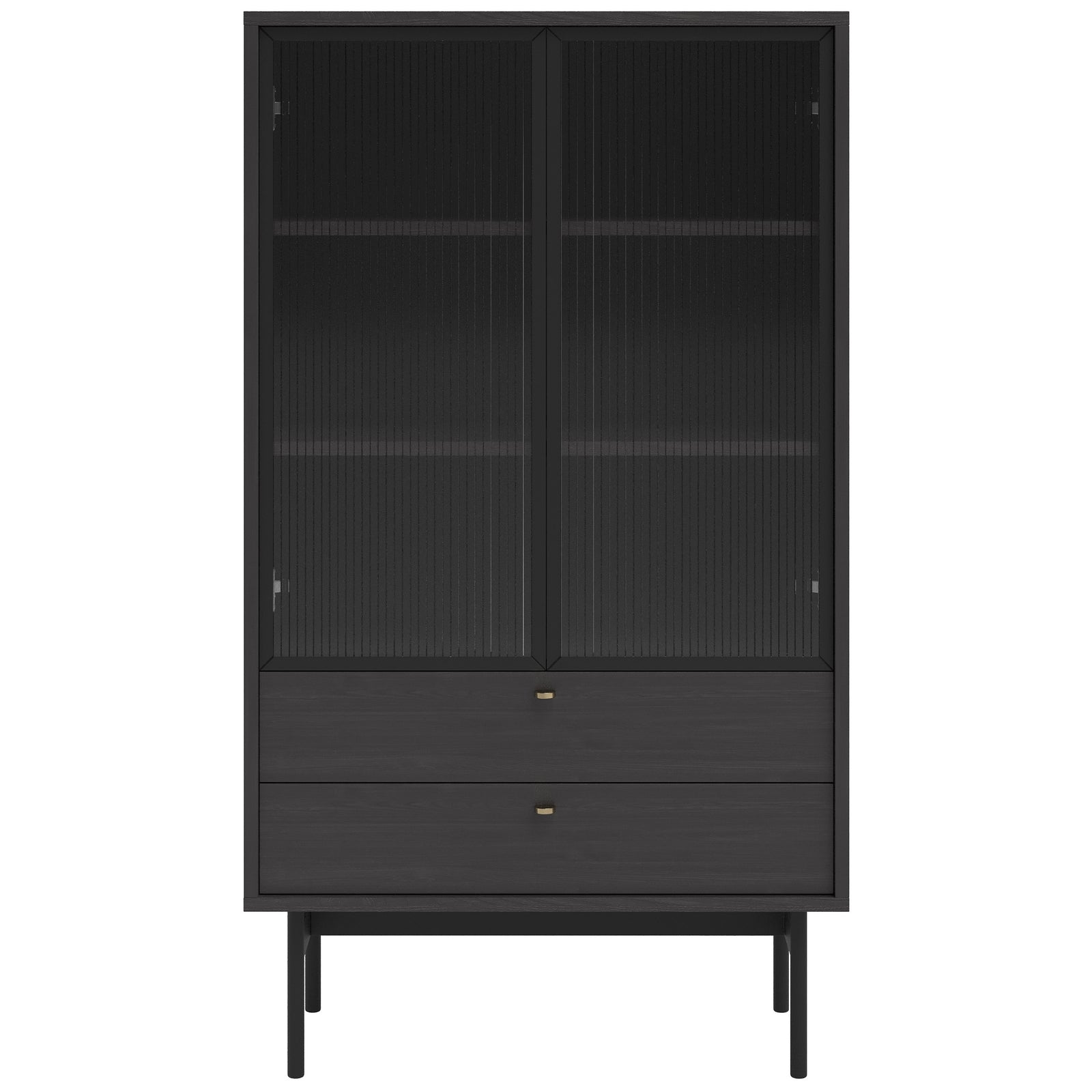 Žema vitrina OLAR, uosio, 85 cm