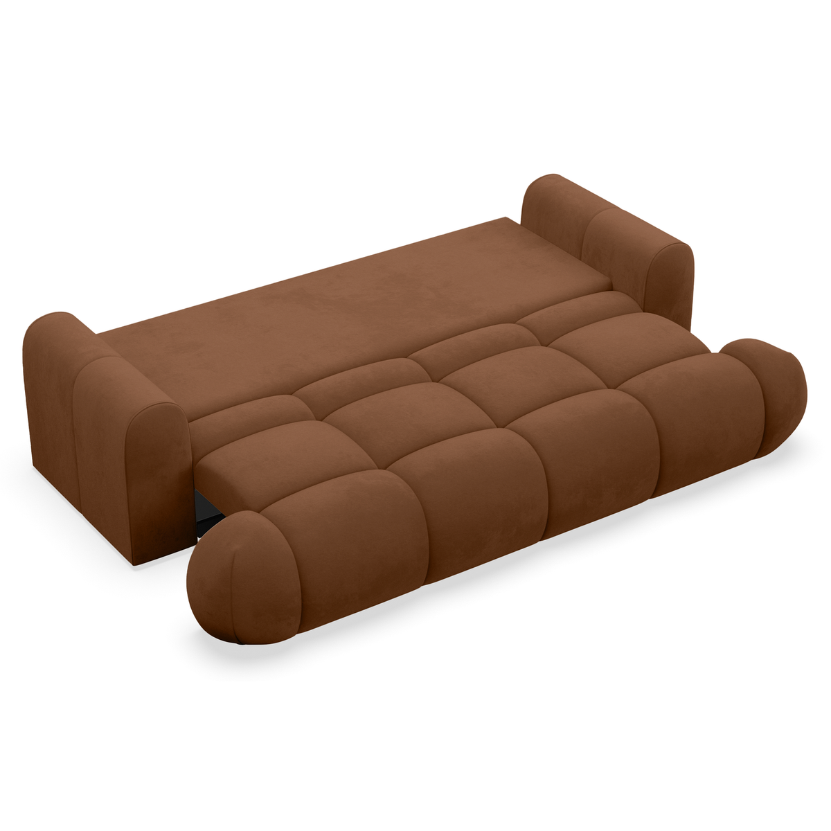 Sofa-lova TARRA, varinė su dekoratyvinėmis pagalvėlėmis