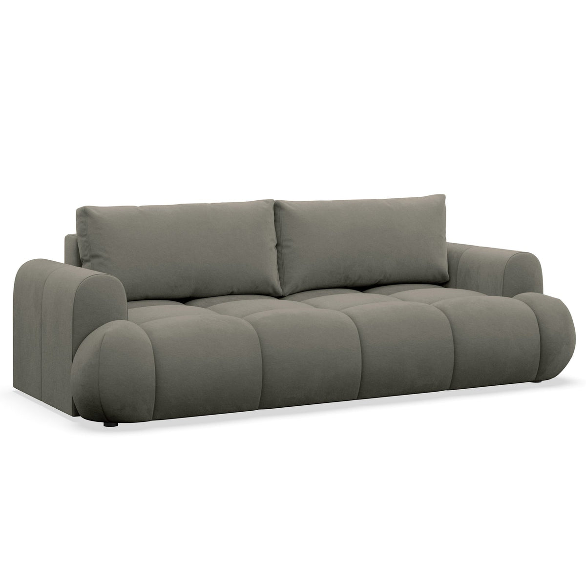 Sofa-lova TARRA, tamsiai smėlinė – atviros lentynos
