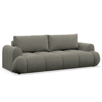 Sofa-lova TARRA, tamsiai smėlinė – atviros lentynos