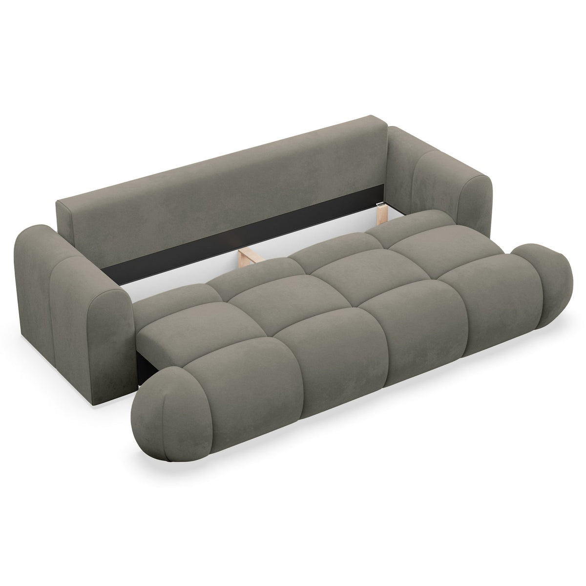 Sofa-lova TARRA, tamsiai smėlinė – durelių vidus