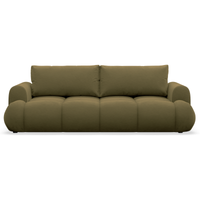 Sofa-lova TARRA baltame fone, alyvuogių
