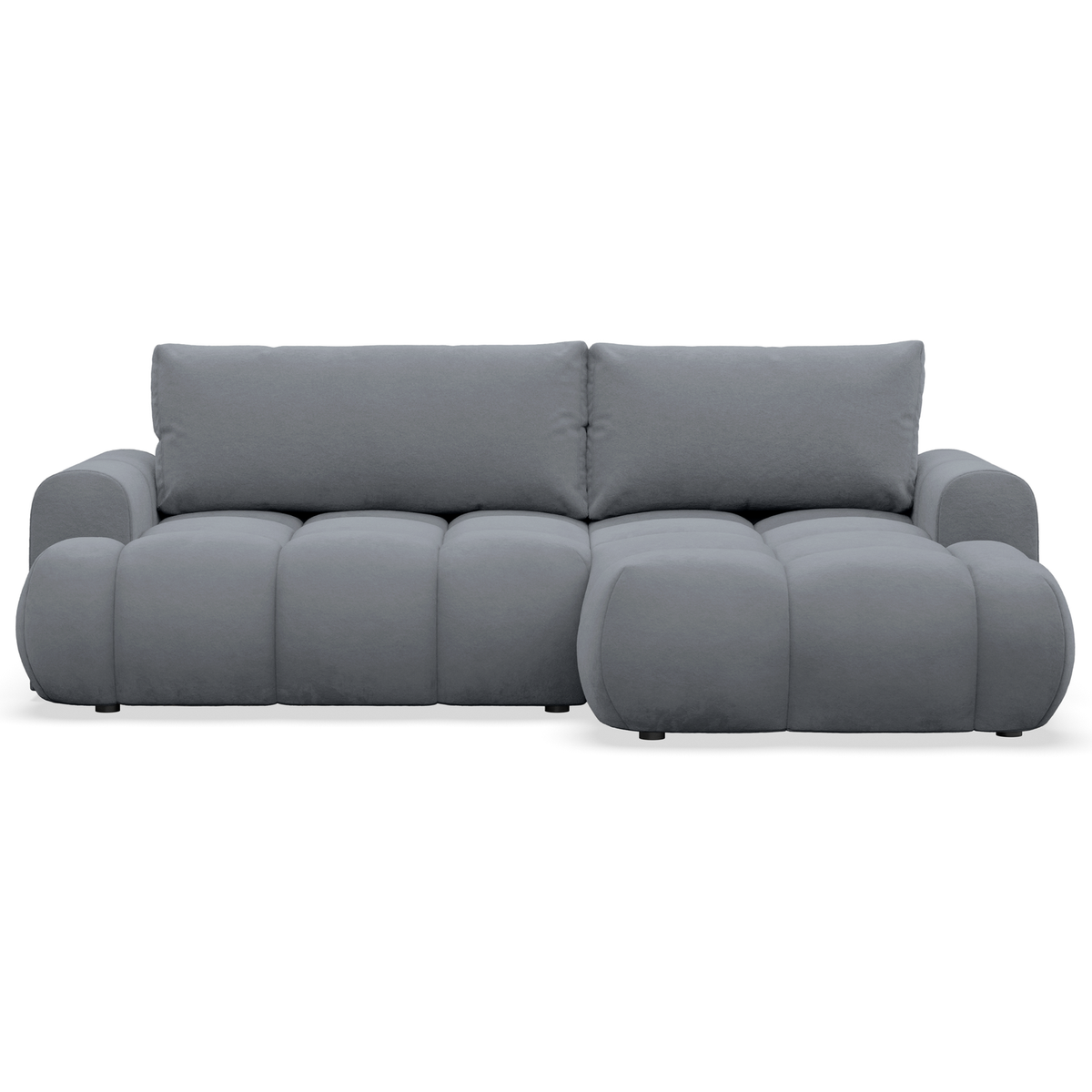 Kampinė sofa TARRA mini, pilka spalva