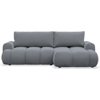 Kampinė sofa TARRA mini, pilka spalva