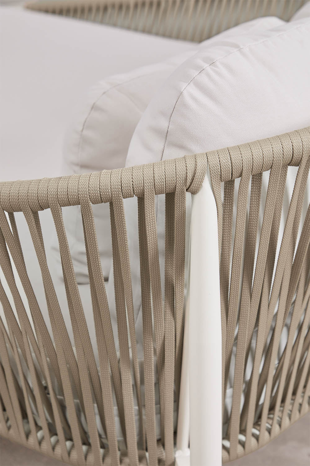 Double bed VELANO, cream