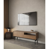 TV staliukas OLAR, riešuto, 154 cm